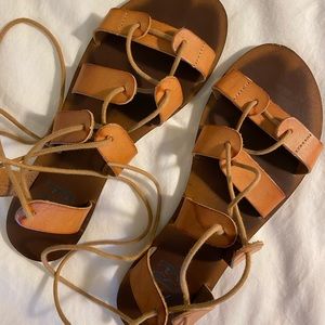 Billabong Gladiator Tan Sandals